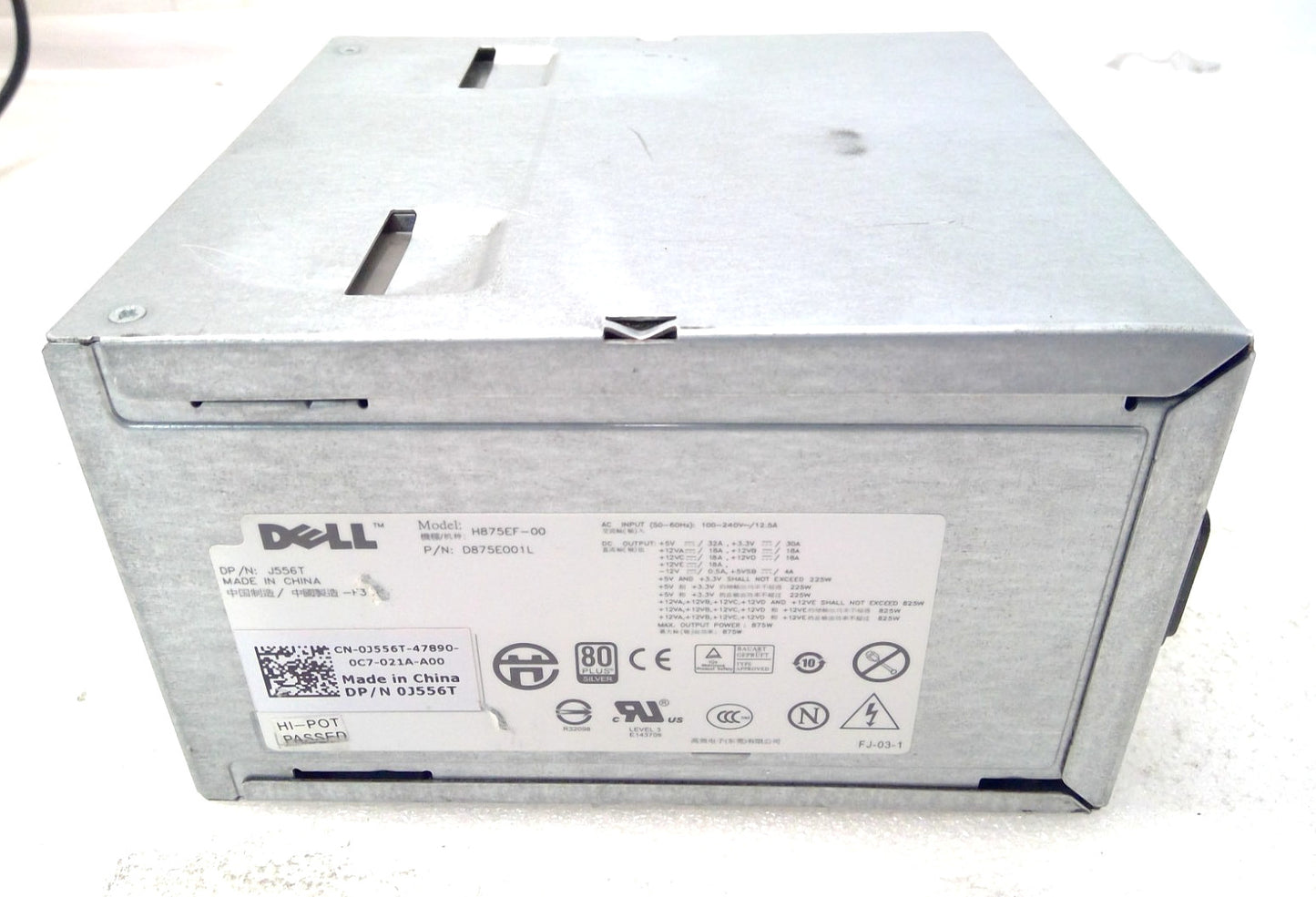 Dell 0J556T Precision T5500 875W Power Supply D875E001L