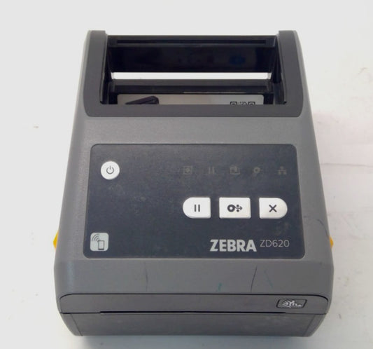 Zebra ZD620 Mono Wireless Ethernet USB Thermal Printer ZD62042-D01L01EZ *Read*