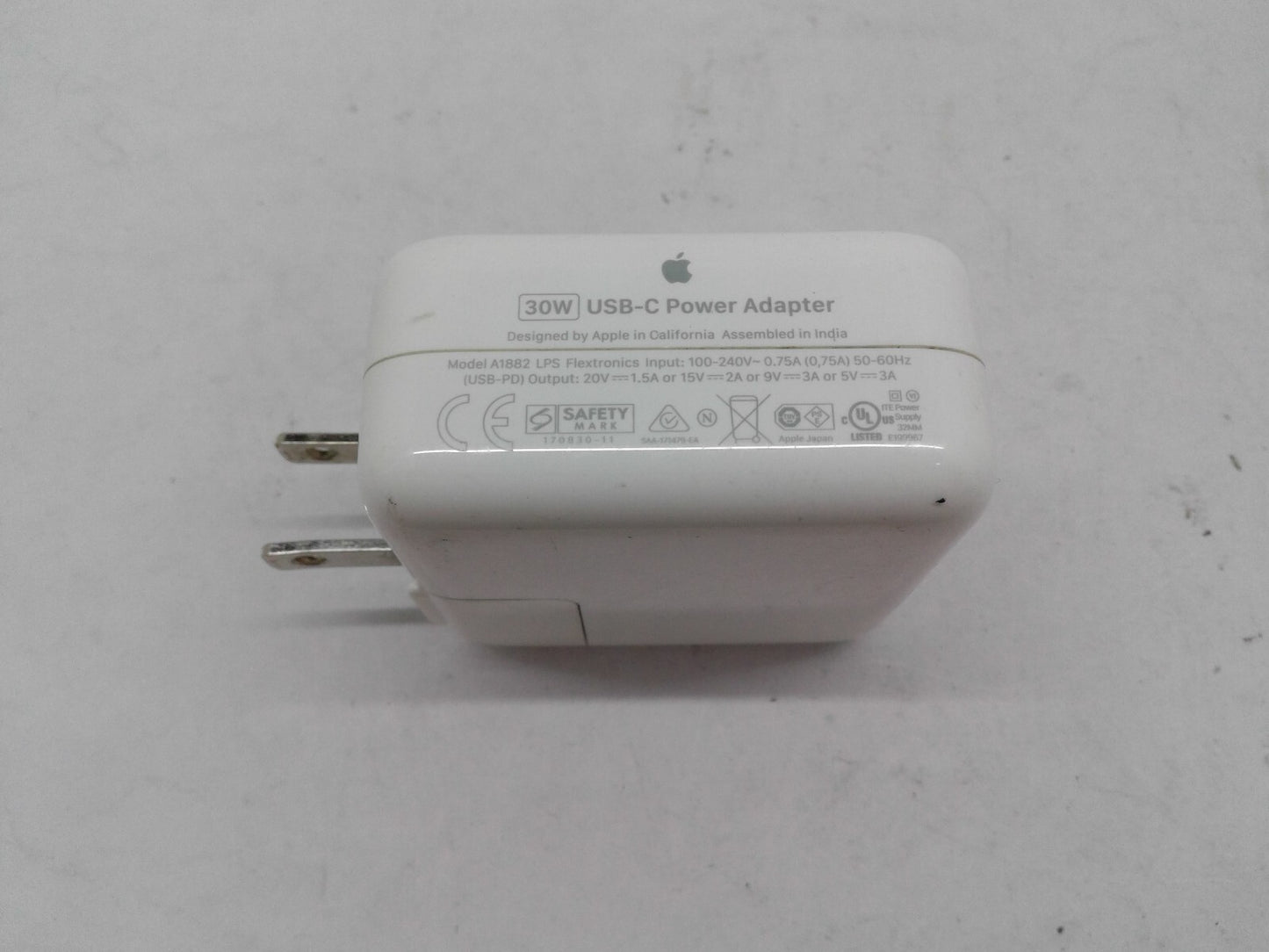 Apple USB-C 30W Power Adapter  Charger For Apple Devices A2164 A1882