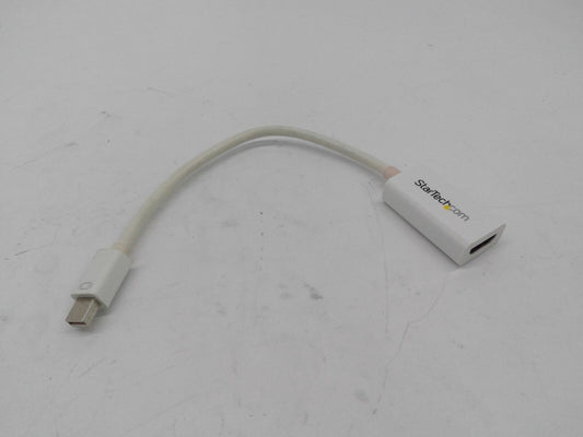 StarTech Mini DisplayPort To HDMI 4K Audio Video Converter - White MDP2HD4KSW