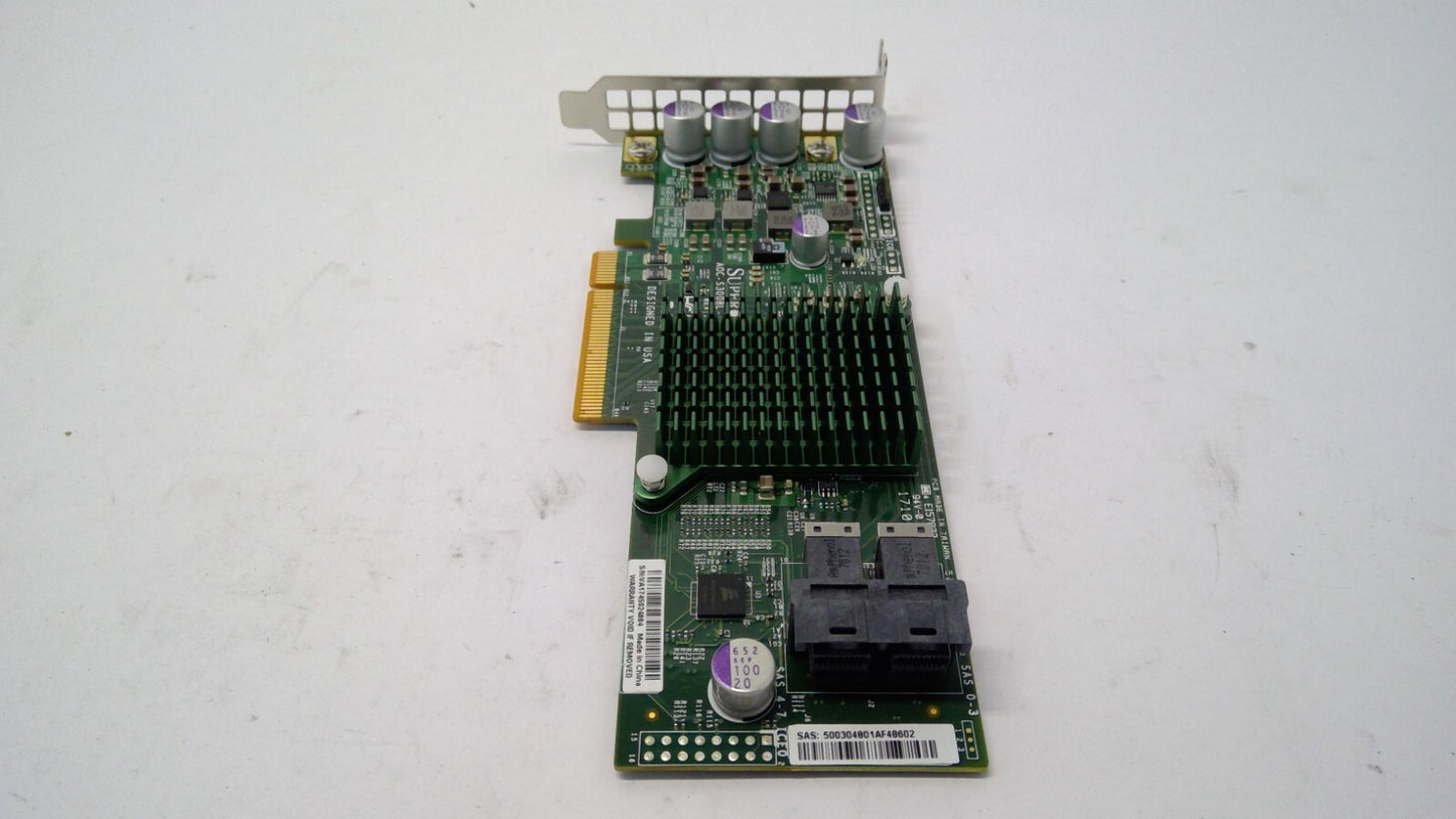 SuperMicro AOC-S3008L-L8i 12GB/S SAS HBA IT Low Profile RAID Controller Card