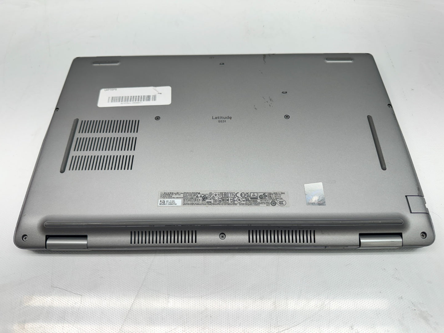 Dell latitude 5531 Intel i7-12800H@1.8Ghz 16GB 256GB MX550 Win 11 W/AC *Read*