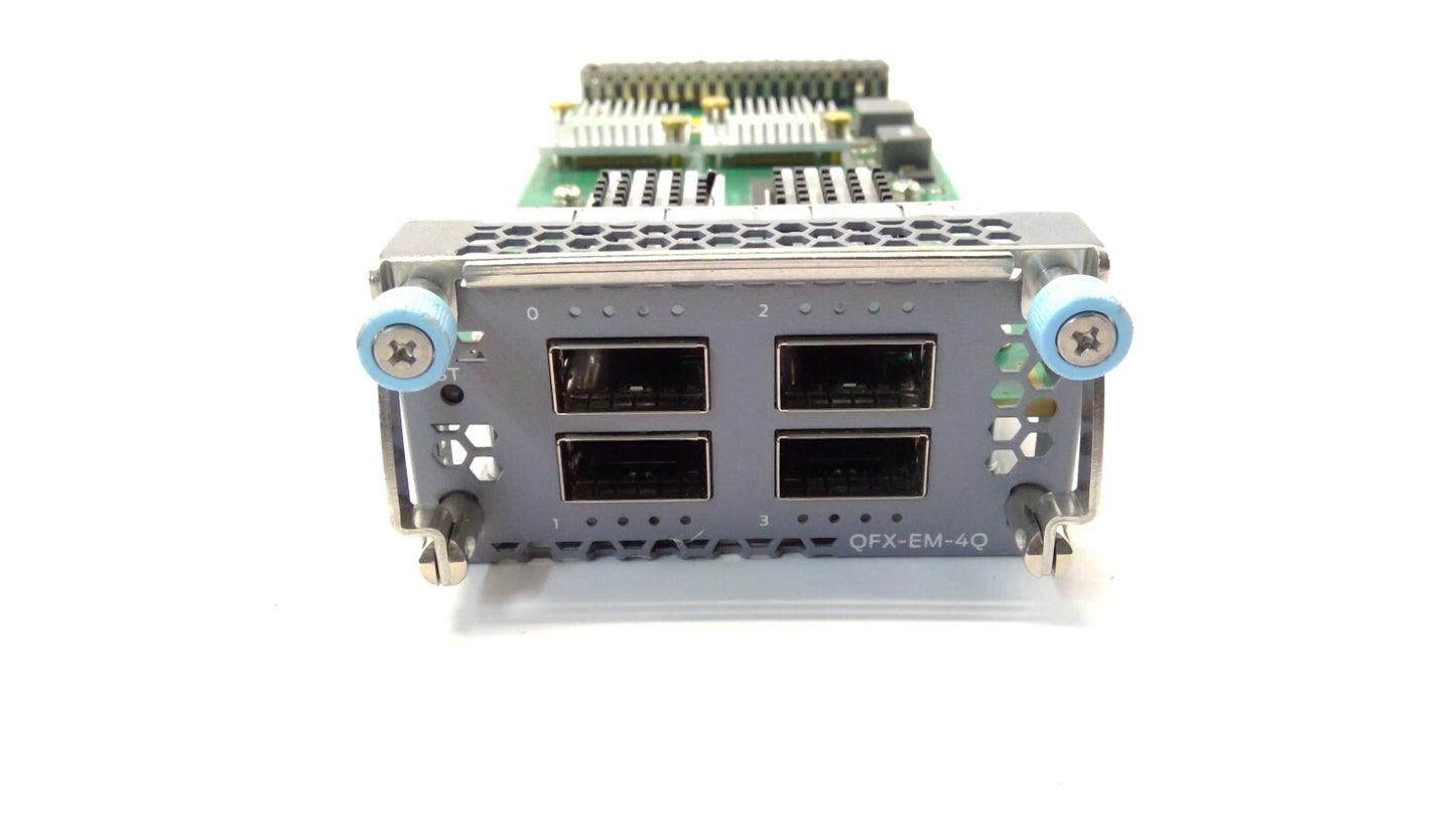Juniper QFX-EM-4Q 4-Port QSFP Expansion Module For QFX5100*READ*