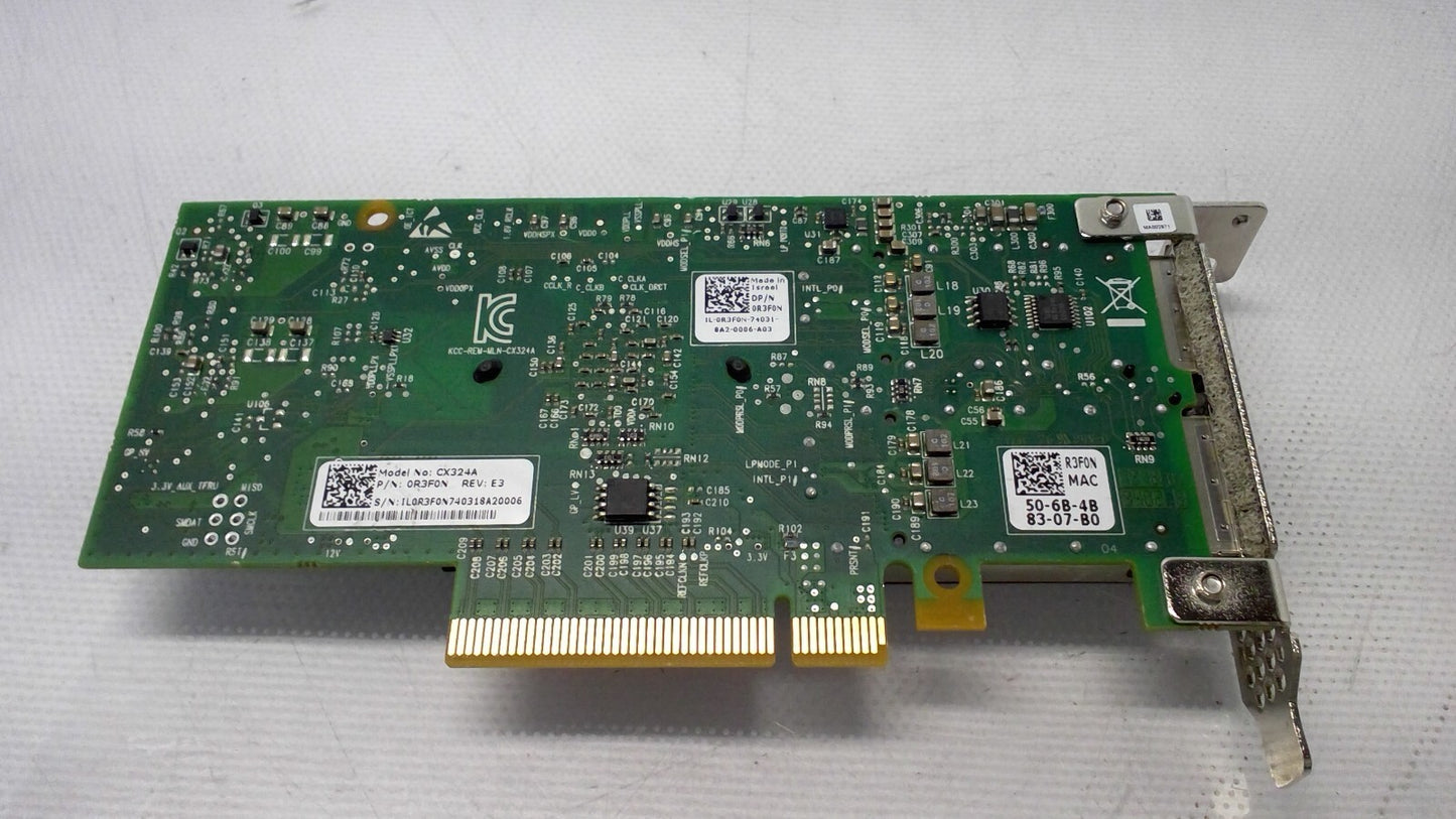 Dell R3F0N CX324A Mellanox CONNECTX-3 QSFP+ 40GBE Dual Port Network Card