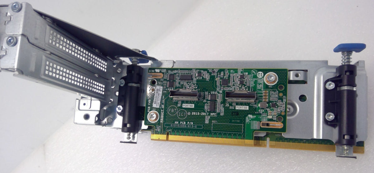 HPE DL380 G10 PCIe Primary Riser 875058-001 & NVMe Board 875062-001 w/Metal Cage