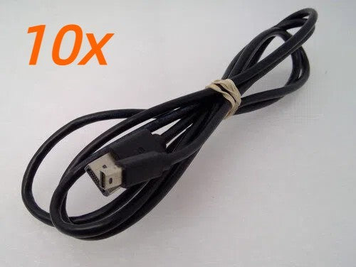 Lot of 10 Mini DisplayPort to DisplayPort Cable Mini DP to DP Adapter HD 6FT