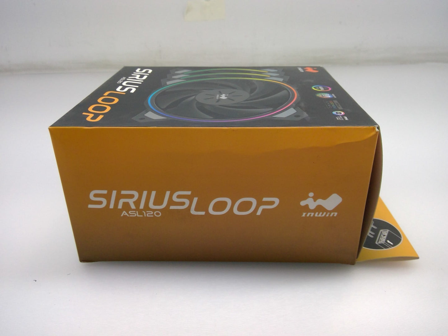 INWIN Sirius Loop ASL120 RGB 120mm Computer Case Fan - (3x Fans) Open Box