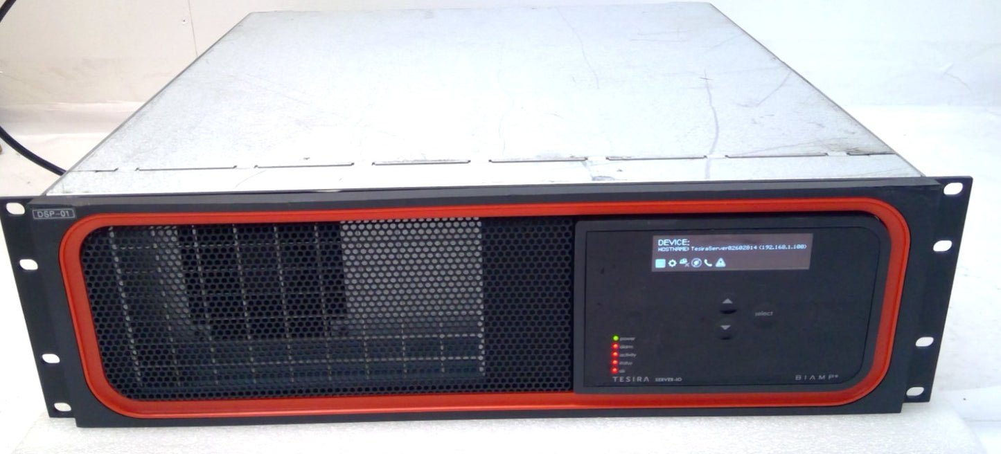 Biamp Systems Tesira SERVER-IO Digital Audio DSP Network Server