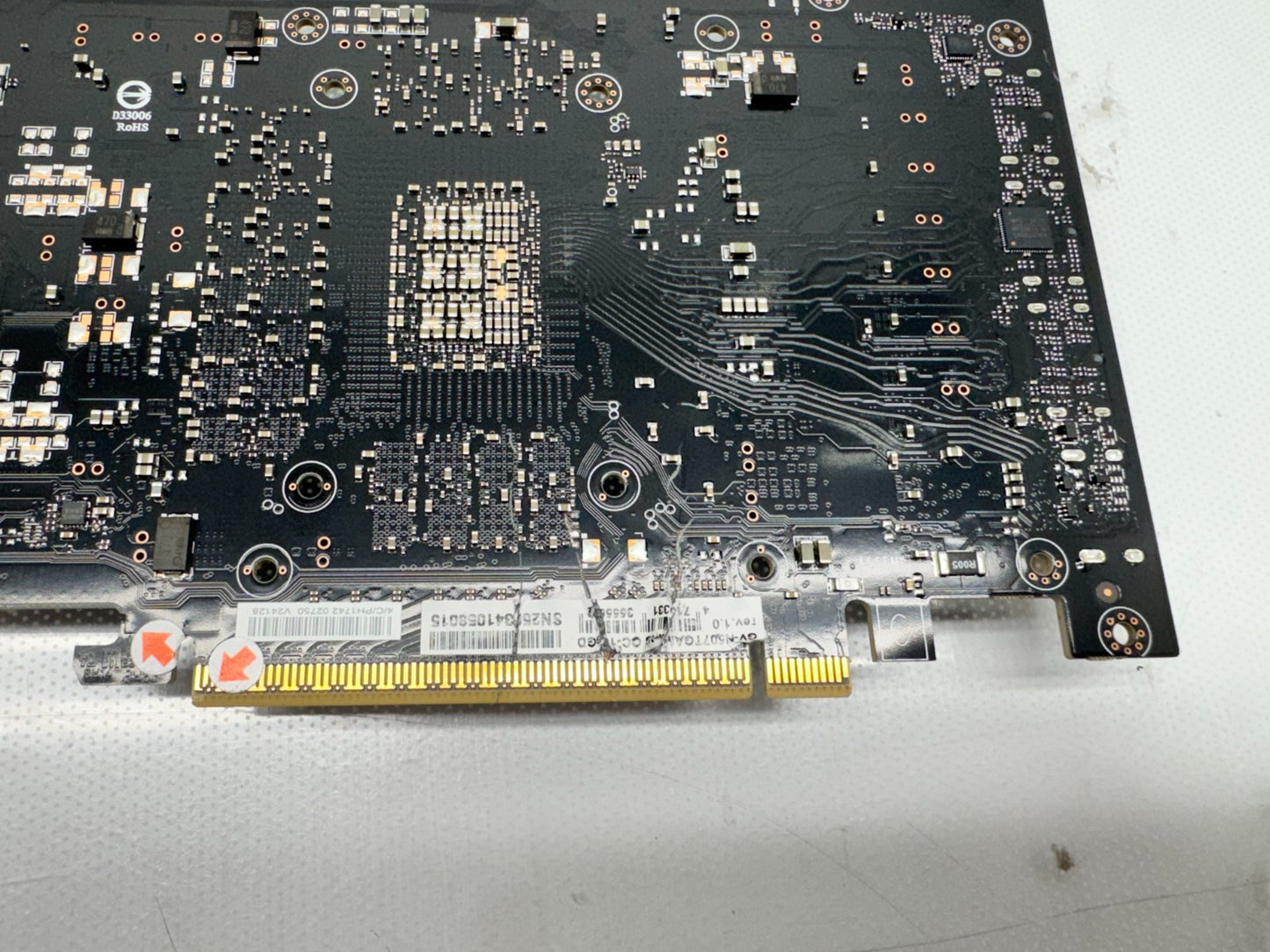 For Parts GIGABYTE GeForce RTX 5070 Ti GAMING OC 16G PCB With Core Missing IO