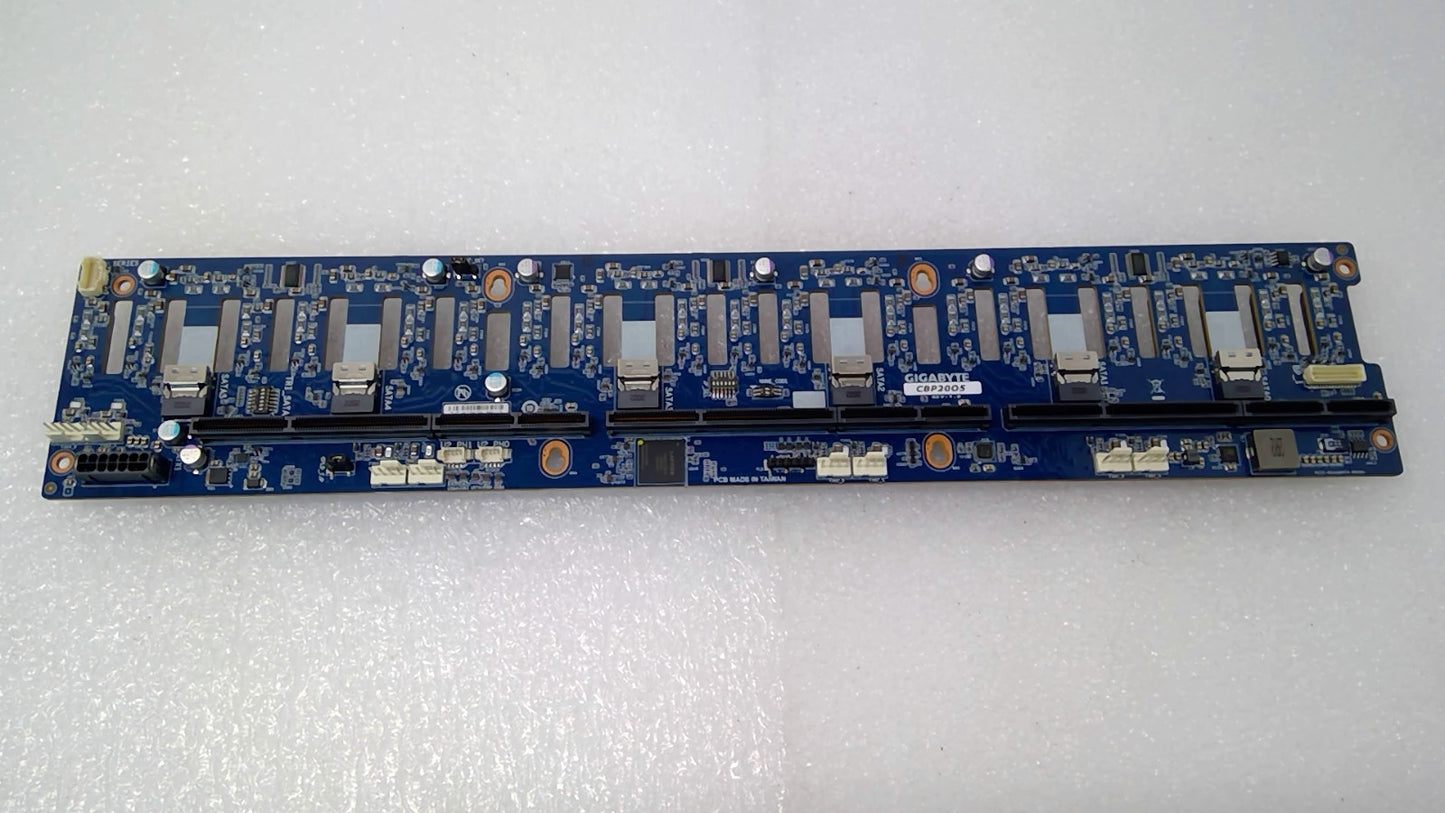 GigaByte R282-Z92 Server Backplane Board P/N: CBP20O5 Tested Working