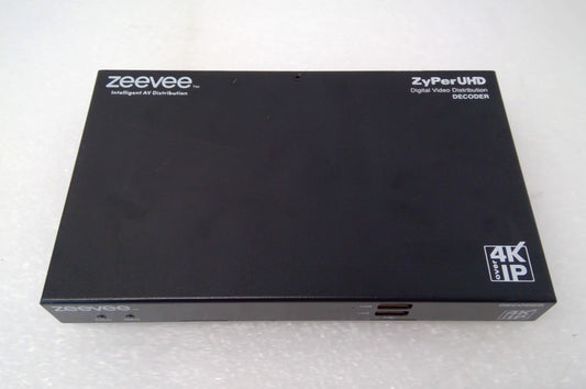 ZYPERXHD-X ZyPerUHD-D 4K Over IP Digital Video Distribution Decoder