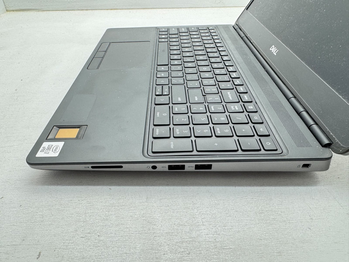 Dell Precision 7550 Intel i7-10850H@2.70GHz 32GB 512GB T2000 -READ- "no camera"