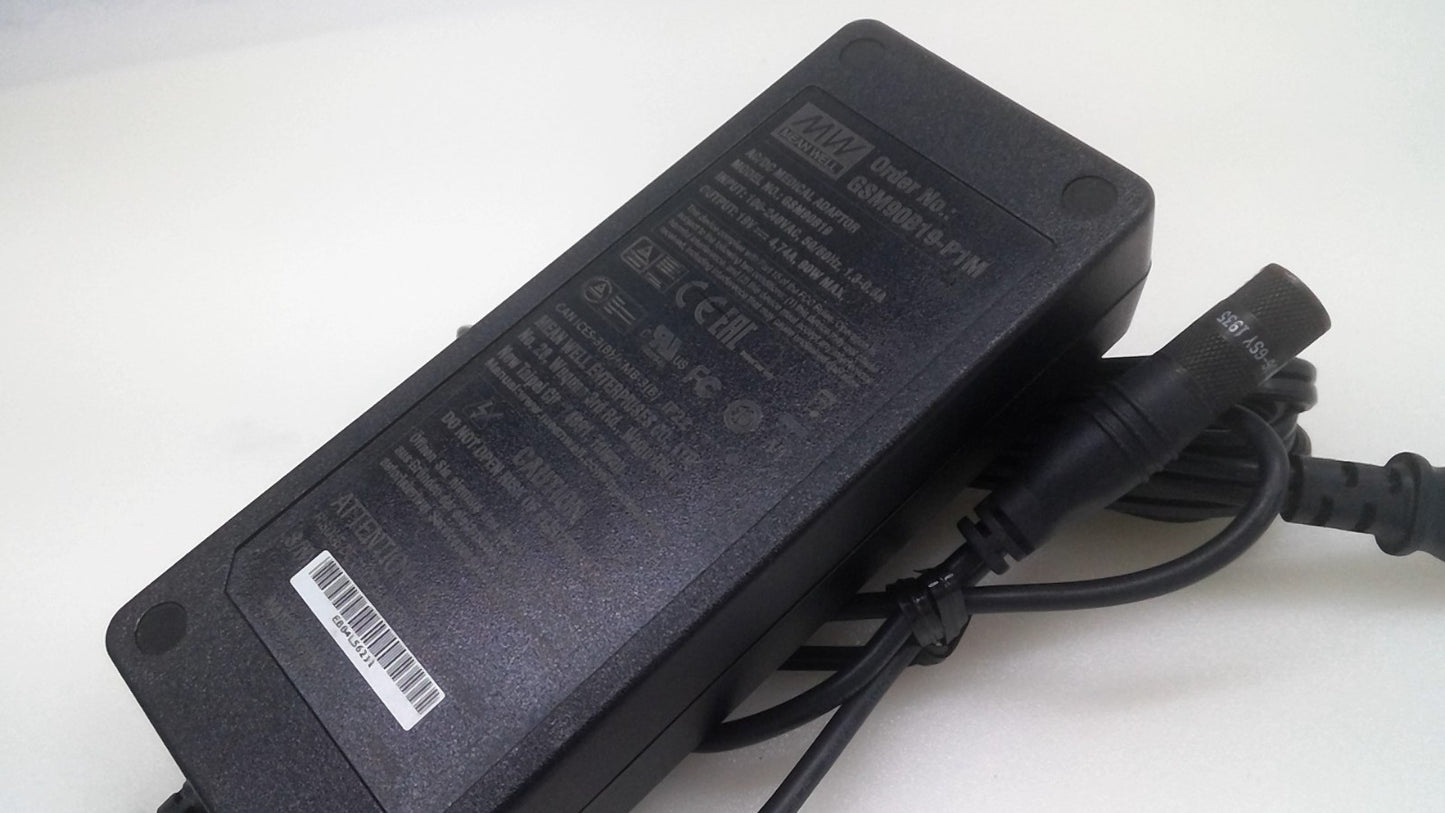 MEANWELL  Power Supplies Adapters GSM90B19-P1M 19V 4.74A 90W 6 Round-hole