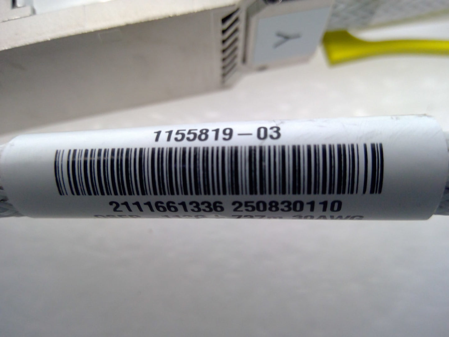Molex 2111661336 800G OSFP to OSFP Passive DAC Cable 30AWG 0.737m 1155819-03