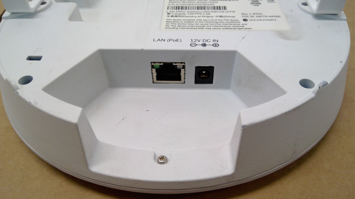 Sophos AP 55C WiFi Access Point Wi-Fi 5 - 2.40 GHz 5 GHz