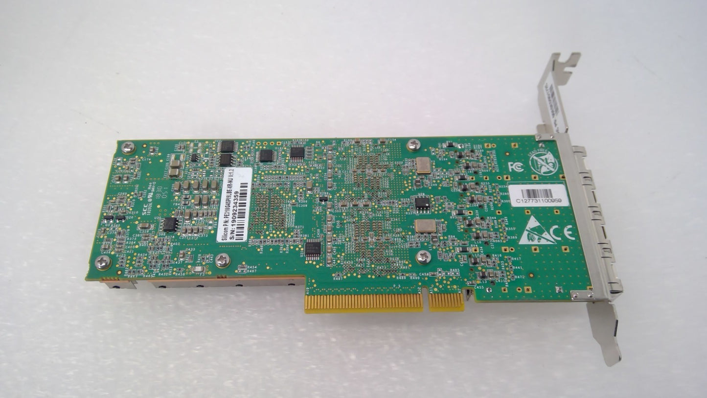 Silicom PE310G4SPI9LBE-XR-NU Intel 82599ES 4-Port 10GbE PCI-e 3.0 x8 NIC SFF