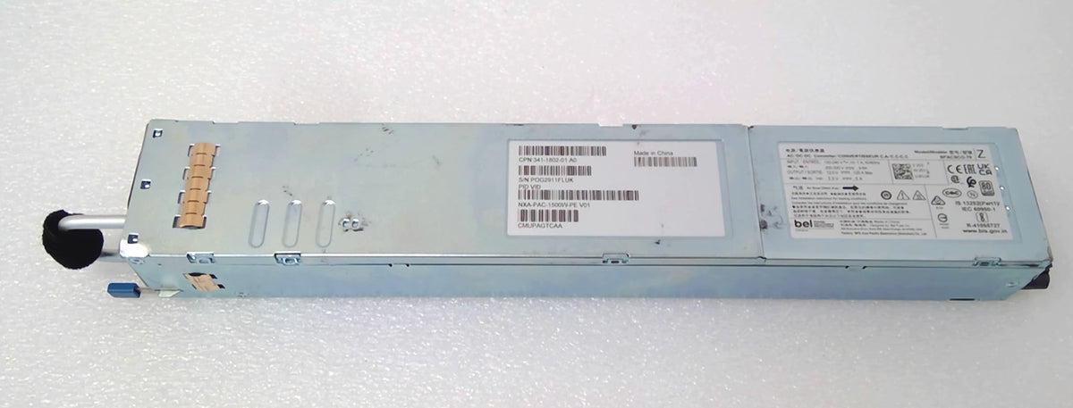 Cisco NXA-PAC-1500W-PE Nexus 1500W AC Power Supply Port-Side Exhaust 341-1802-01