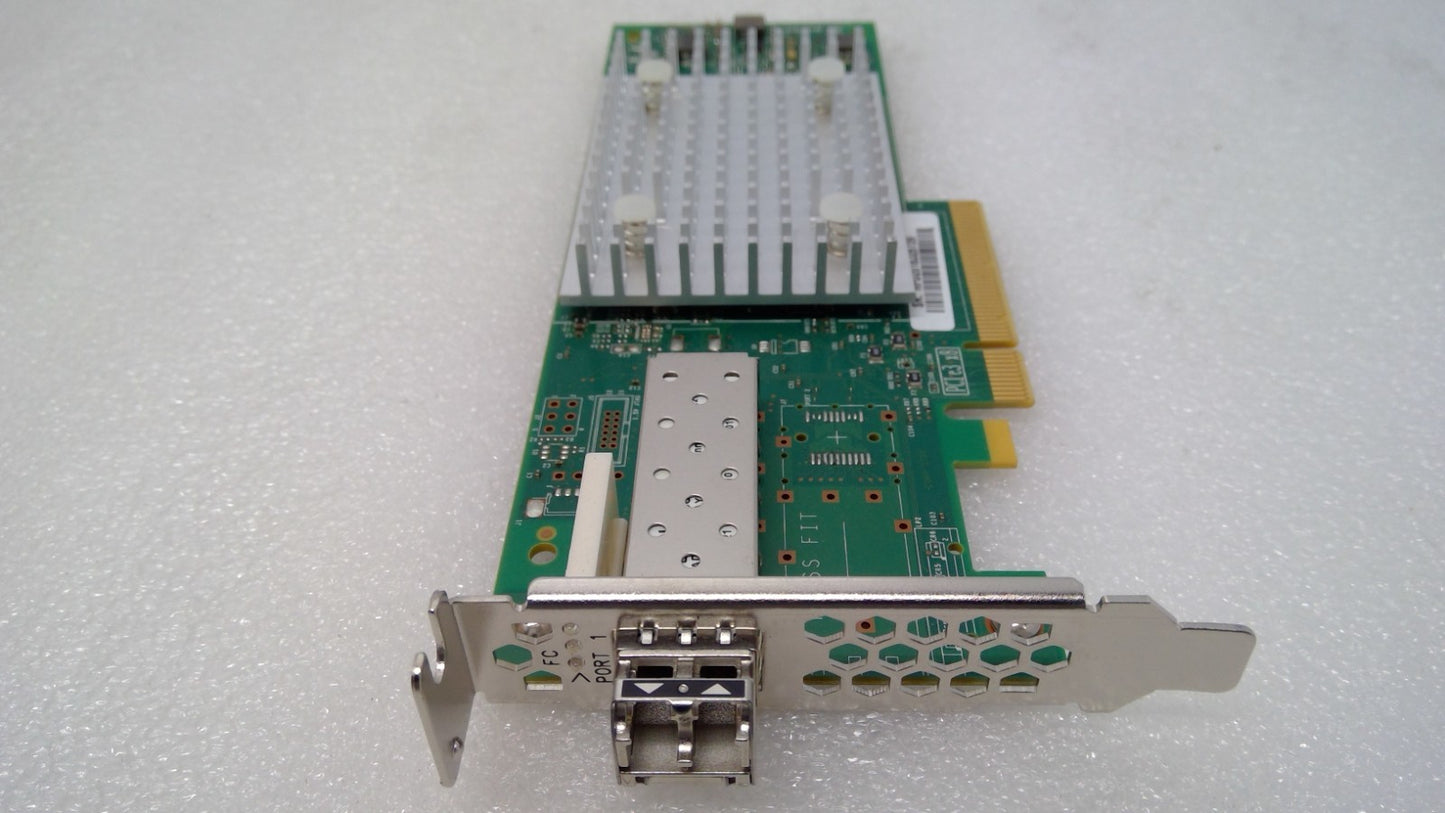 Dell QLogic QLE2690L-DEL Single Port 16GB/s SFP+ FC HBA P3T0T W/ 1x16Gb SFP