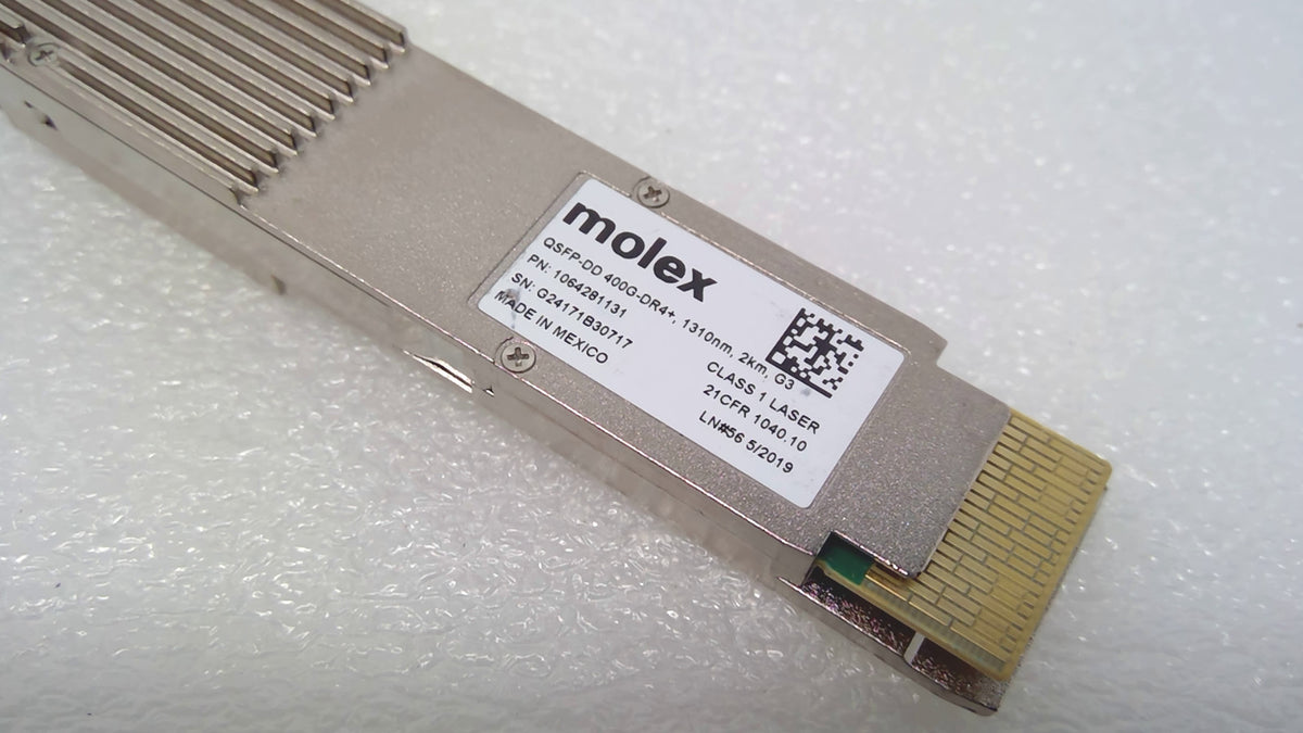 MOLEX 400G QSFP-DD DR4+ 2KM G3 1310NM 1064281131 Transceiver Module