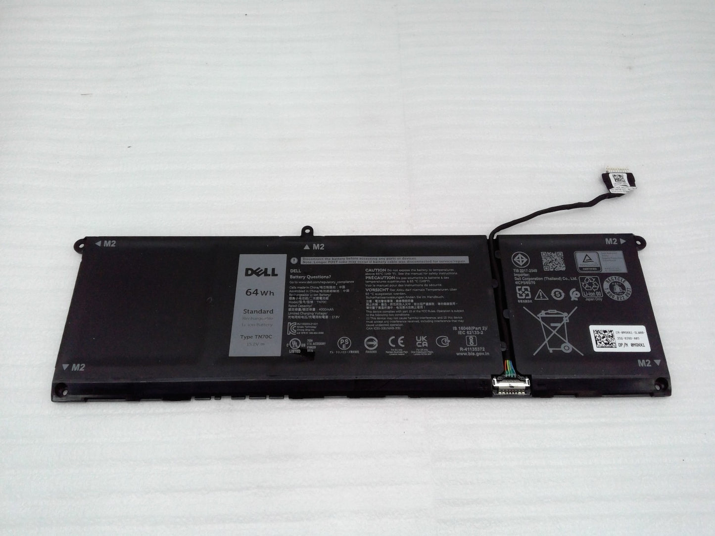 Genuine TN70C DELL BATTERY 64WH 15.2V For INSPIRON 14 5430