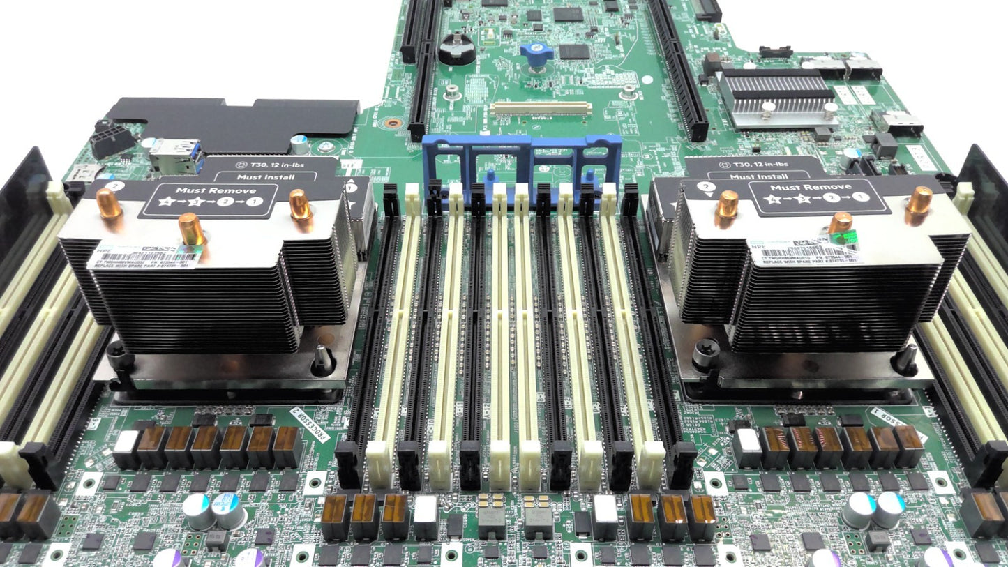 HP ProLiant DL380 Gen10 Socket Dual LGA3647 Server System Board P/N:875073-001