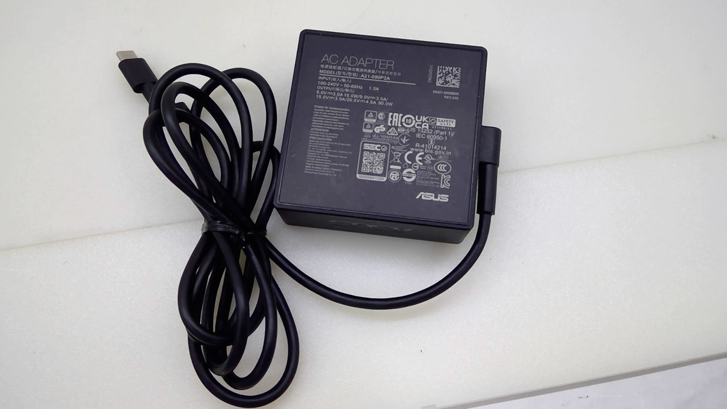 ASUS A21-090P2A 90W USB-C AC Adapter 20V 4.5A VivoBook ZenBook ExpertBook