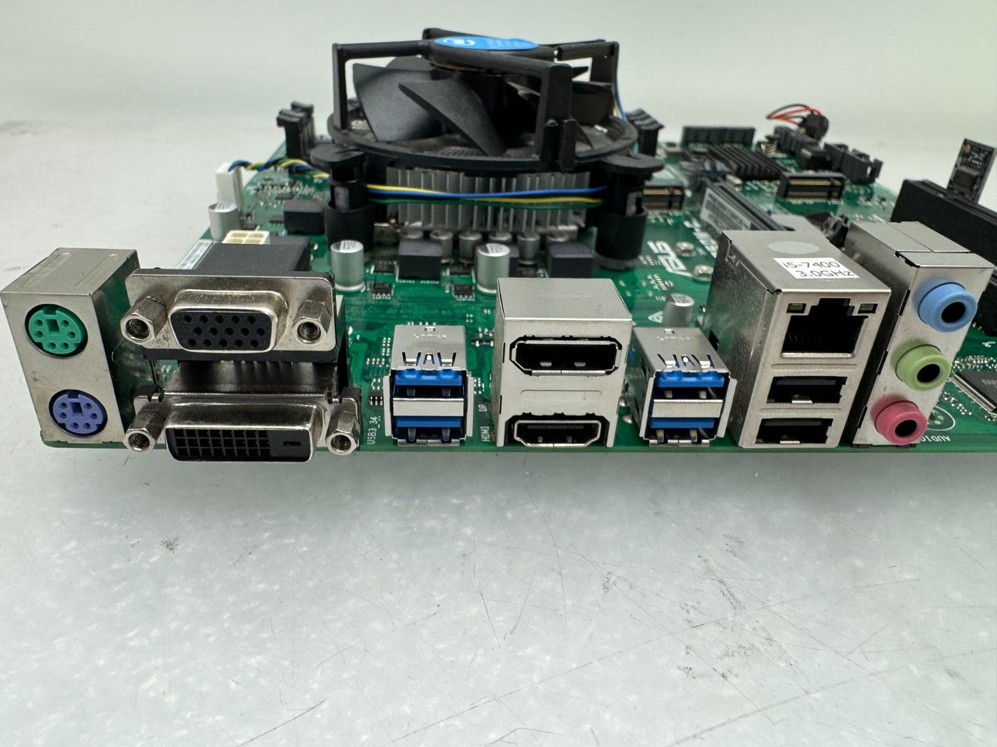 ASUS PRIME B250M-C micro ATX Motherboard +Intel core i5-7400@3.0GHz CPU/FAN