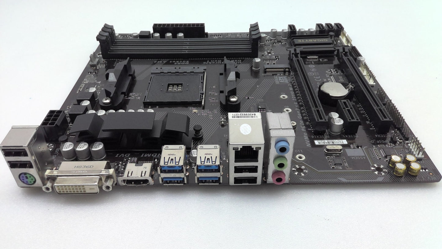 Gigabyte GA-AX370M-DS3H Motherboard Socket AM4 DDR4 Micro ATX