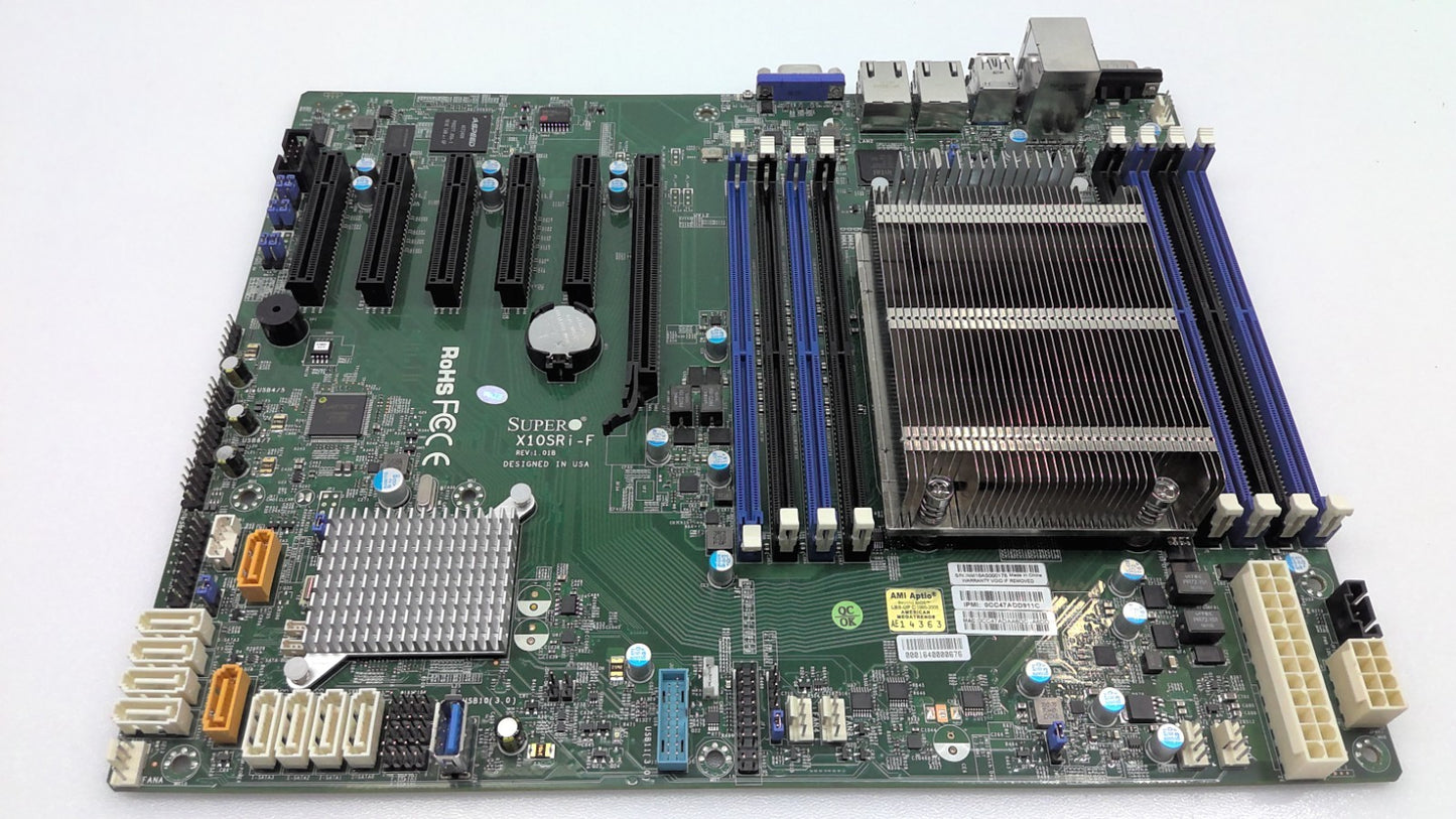 Supermicro X10SRi-F SYS-5018R-M LGA2011 DDR4 Intel Motherboard With Heatsink