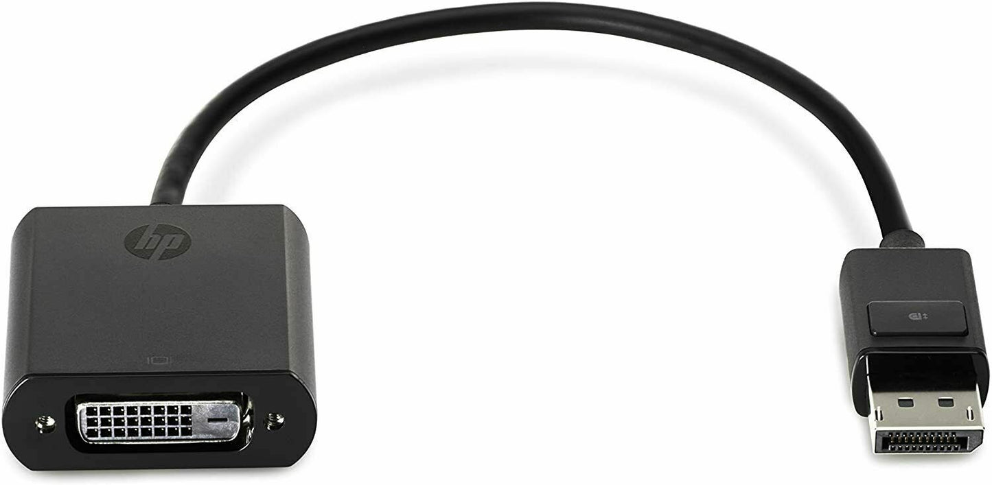 X2 Genuine HP DisplayPort to DVI Adapter Cable 752660-001 753744-001 DP to DVI-D