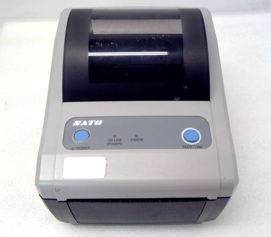 SATO CG412DT Direct Thermal Barcode Label Printer USB LAN CG412DT-LAN /NO AC