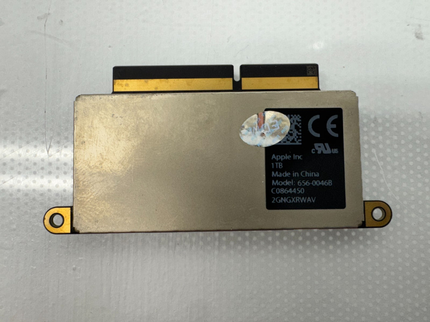 1TB NVMe OEM Apple SSD - MacBook Pro 13" A1708 Late 2016, Mid 2017