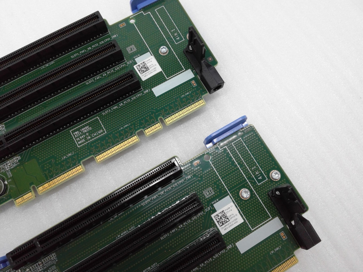 Lot of 2 DELL EMC POWEREDGE SERVER R740 R740XD CHASSIS RISER 1B 3X8 PCI PM3YD