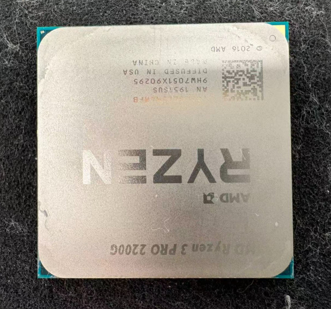 AMD Ryzen 3 Pro 2200G Desktop Processor 3.5GHz,4-Core,4-Thread Socket AM4 Tested
