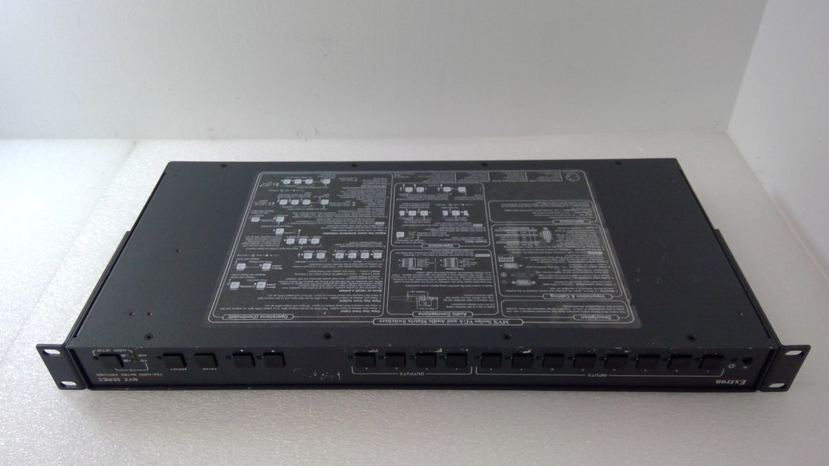 Extron MVX 84 VGA A 8x4 Matrix Switcher High Res Video Stereo Audio W/Cable