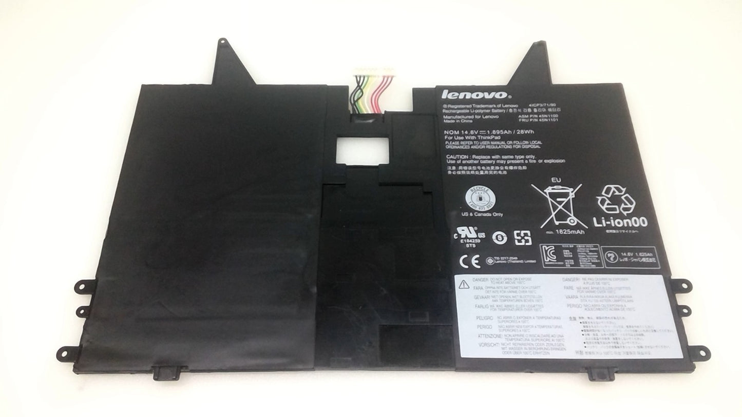 Genuine Lenovo 45N1100/45N1101 Battery 14.8V 28Wh for ThinkPad 4-Cell