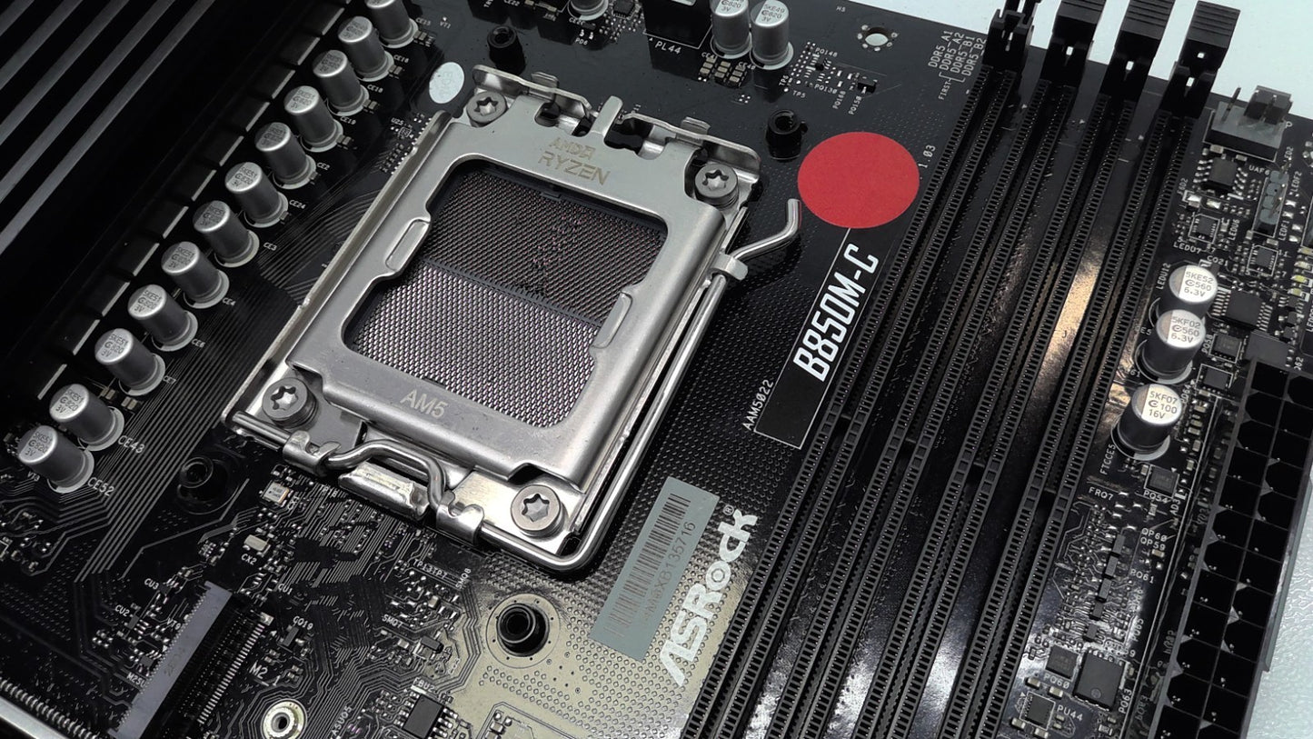 Lot of 3 *Parts* ASRock B850M-C MicroATX  AM5 Motherboard No WIFI Not Work