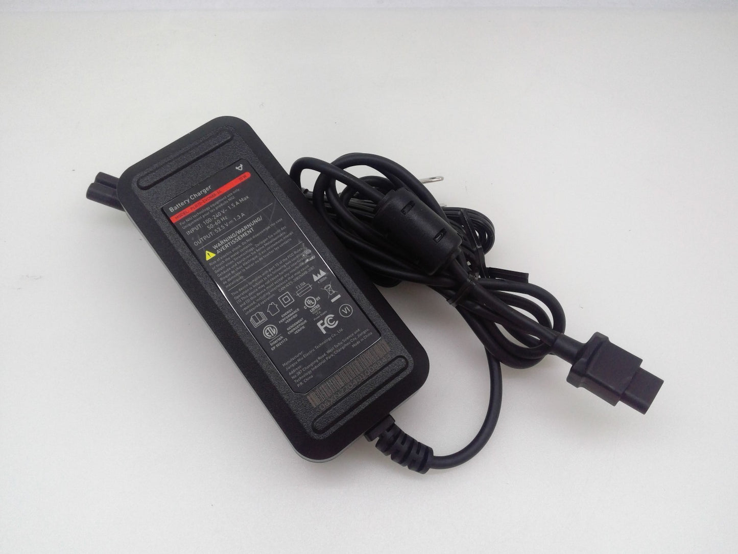 Genuine NIU 70W Charger for KQi2 53.5V 1.3A Power Adapter PLD70-EVCN88-54