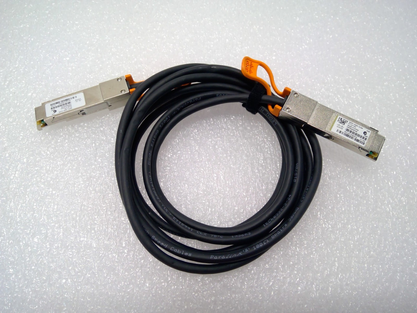 Cisco QSFP-H40G-CU3M 3M 40 Gbps Transceiver Twinax DAC Cable