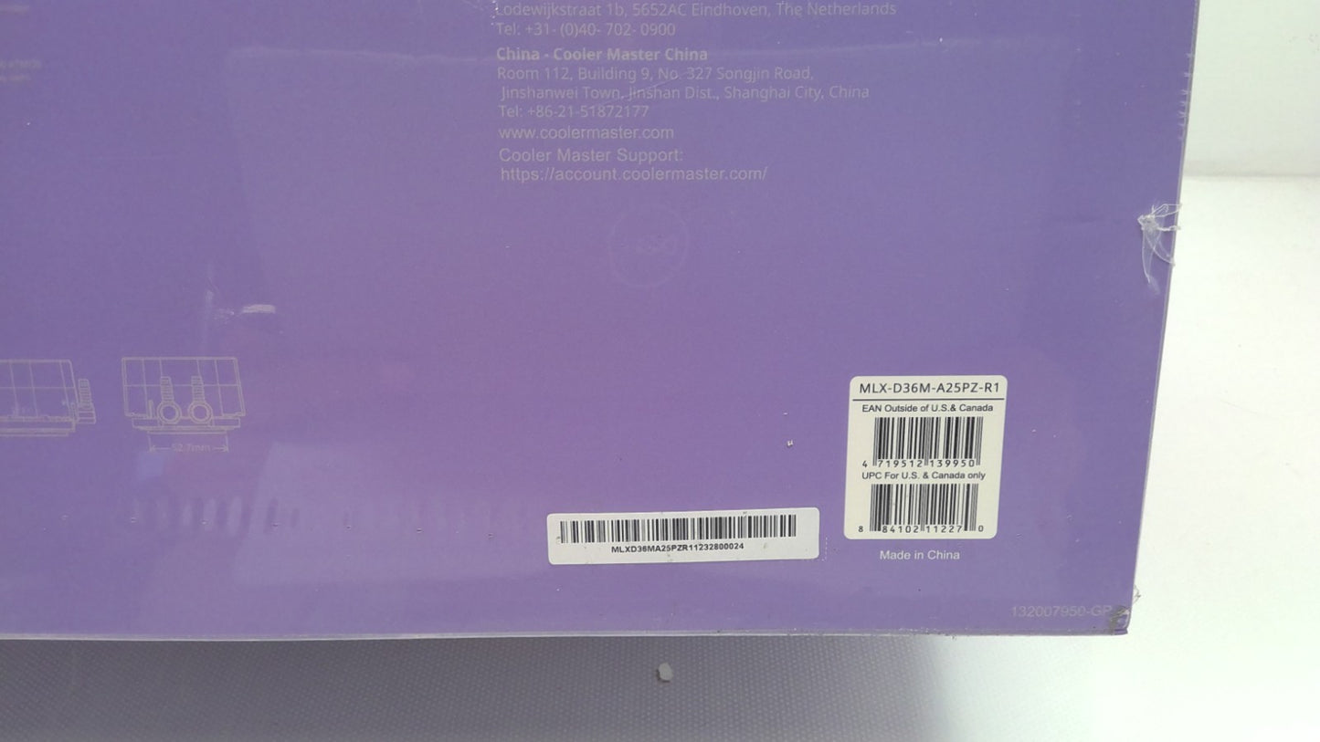 NEW Cooler Master MLX-D36M-A25PZ-R1 Masterliquid 360 Atmos AIO Liquid CPU Cooler