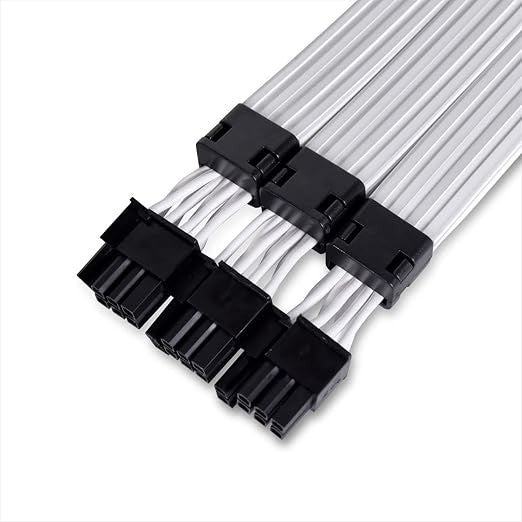 LIAN LI STRIMER PLUS V2 Triple 8 PIN Extension Light Cable PW12-PV2 Black