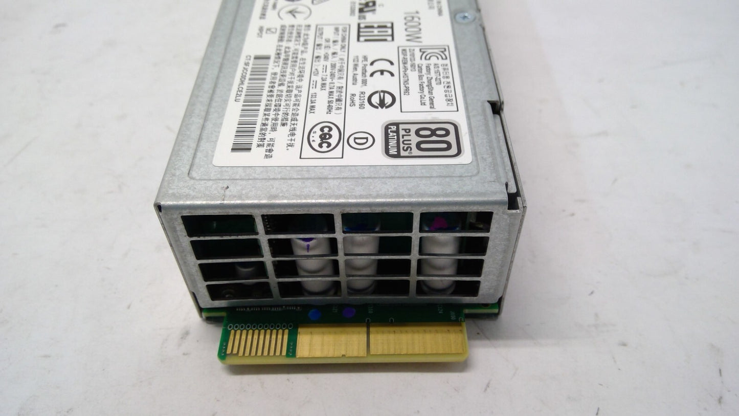 Lot of 2 HP 863373-001 1600W 80 Plus Platinum Power Supply HSTNS-PR62 830270-301