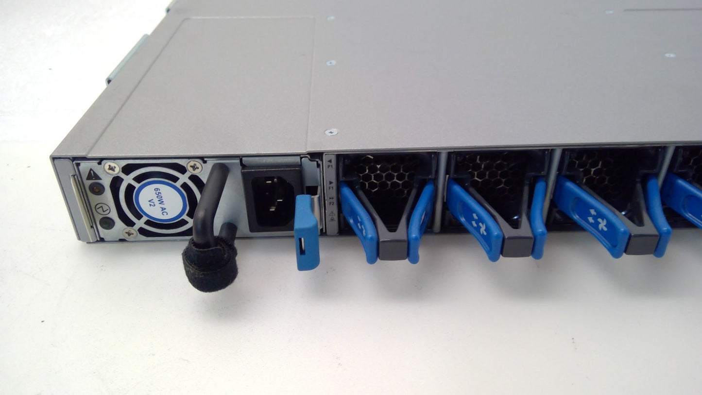 Cisco N9K-C93180YC-EX 48 Port Switch 2x PSU 4x Fans 6X 100Gb QSFP28 W/Rack Ears
