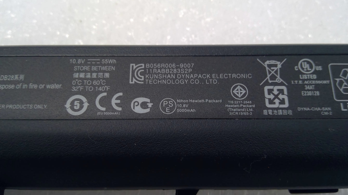 Genuine HP Laptop Battery DT06 HSTNN-DB28 for 6910p 6510b 6515b 6710b 10.8V 55Wh