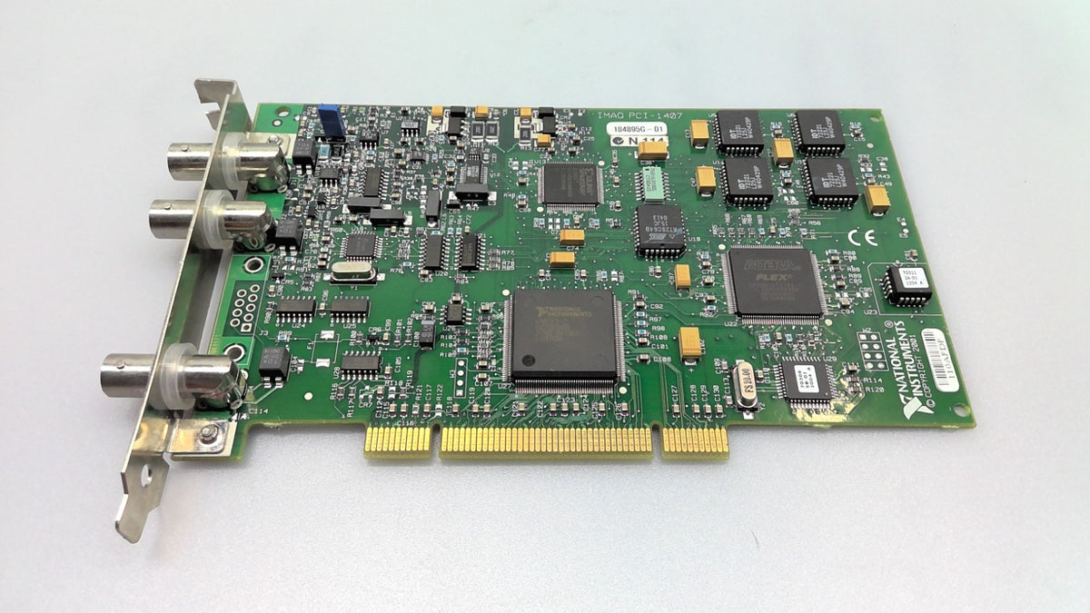 National Instruments IMAQ PCI-1407 184895G-01 N114 Video Frame Grabber
