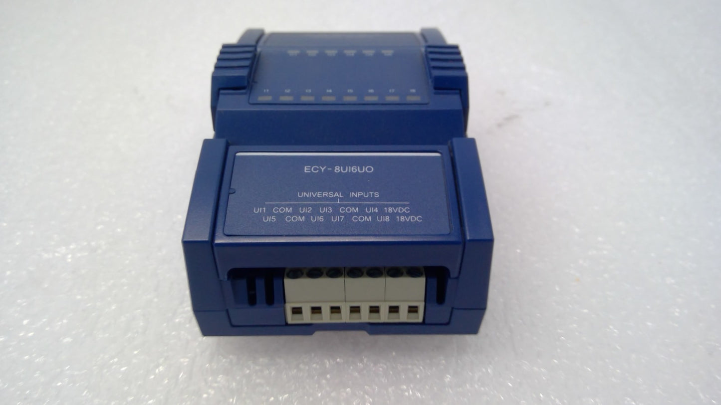 Distech Controls ECY-8UI6UO I/O Extension Module Eclypse 8 Input 6 Output *Read*