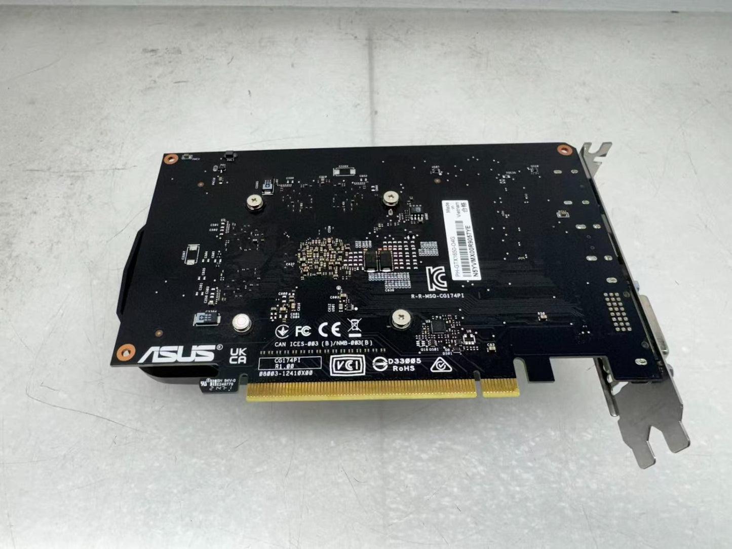 ASUS Phoenix GeForce GTX 1650 4GB GDDR6 Graphics Card GPU PH-GTX1650-O4G