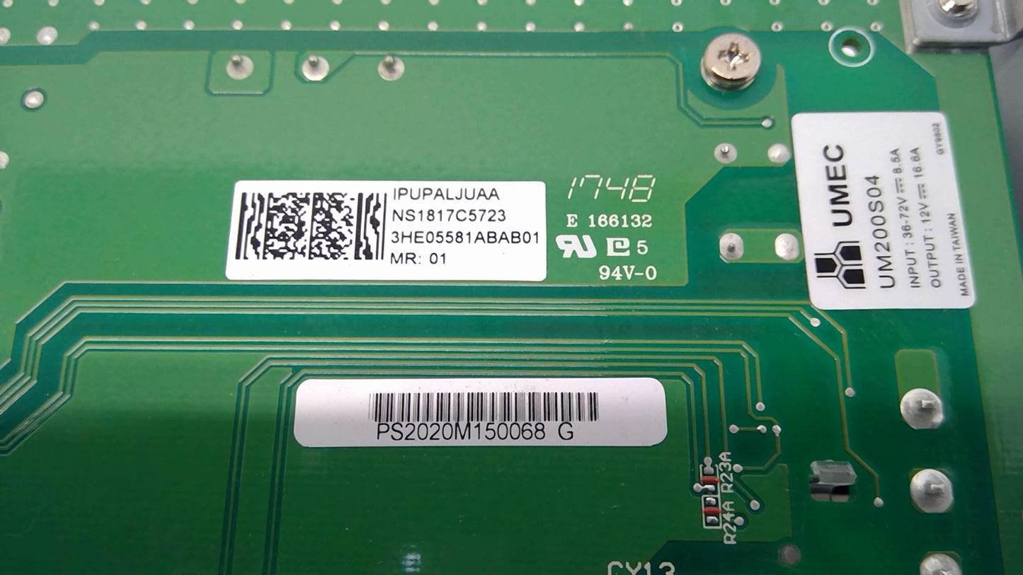 Nokia Alcatel 3HE05581ABAB01 PS-7210 SAS-Mxp ETR 200W -48V DC PEM Power Supply