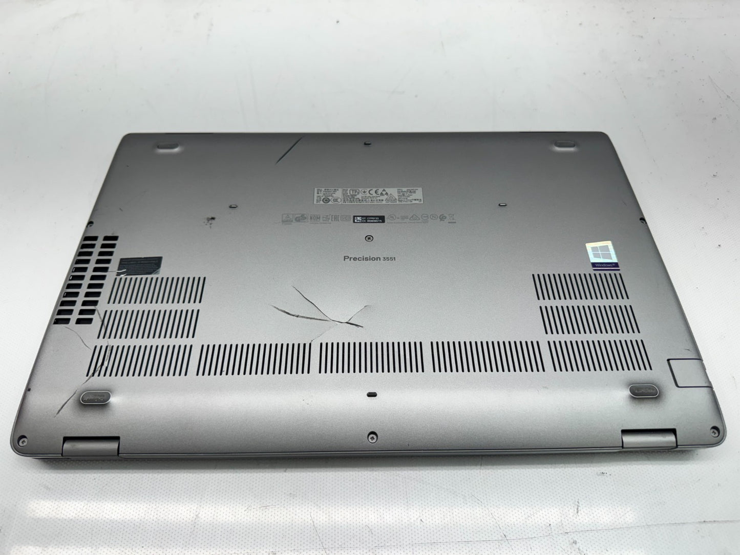 Dell Precision 3551 i5-10300H@2.5GHz 16GB 256GB P620 W/AC Windows 11   *READ*