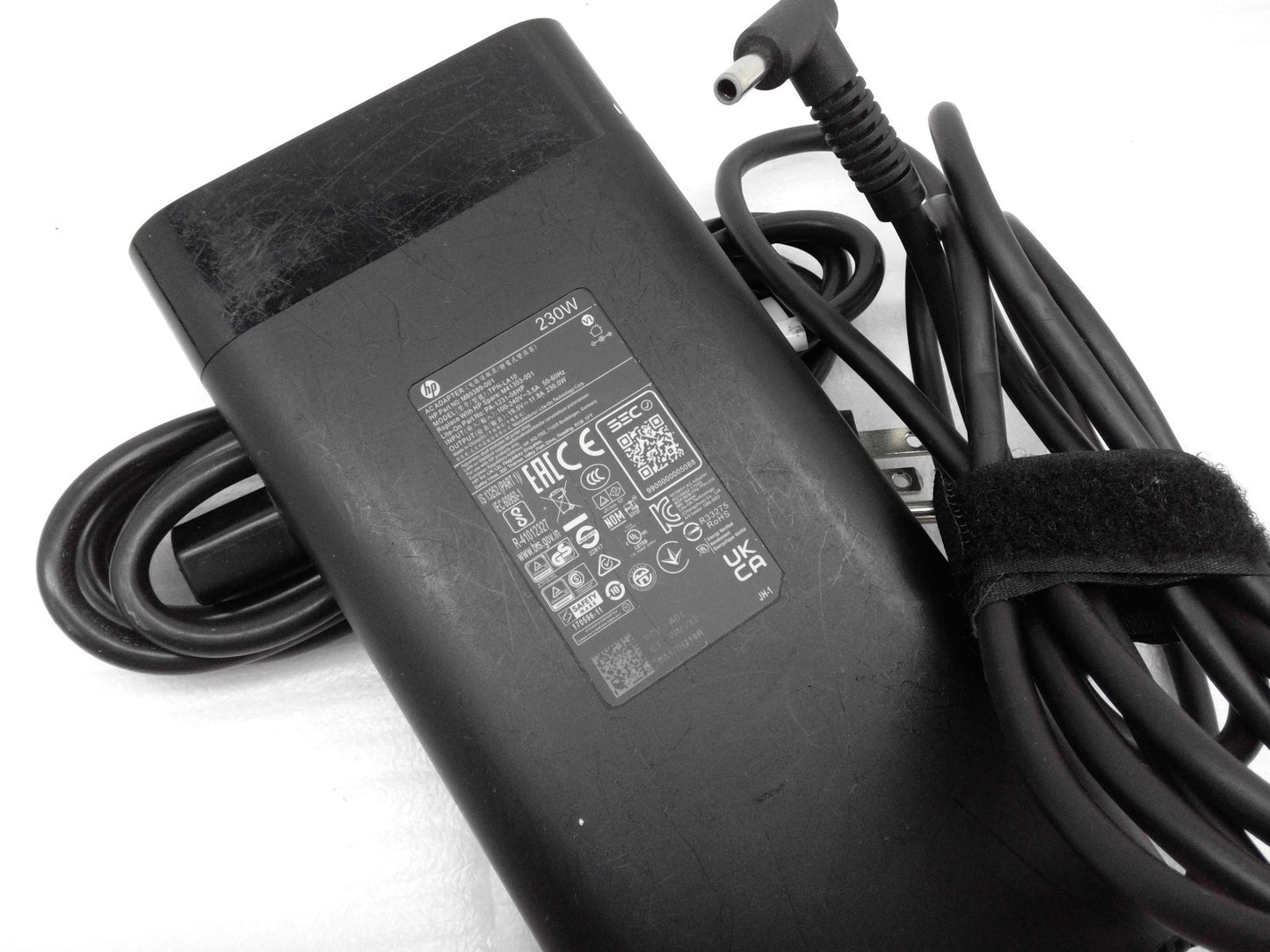 Original HP 230W 19.5V 11.8A TPN-DA12 AC Adapter Power with cord Tip 4.5mm